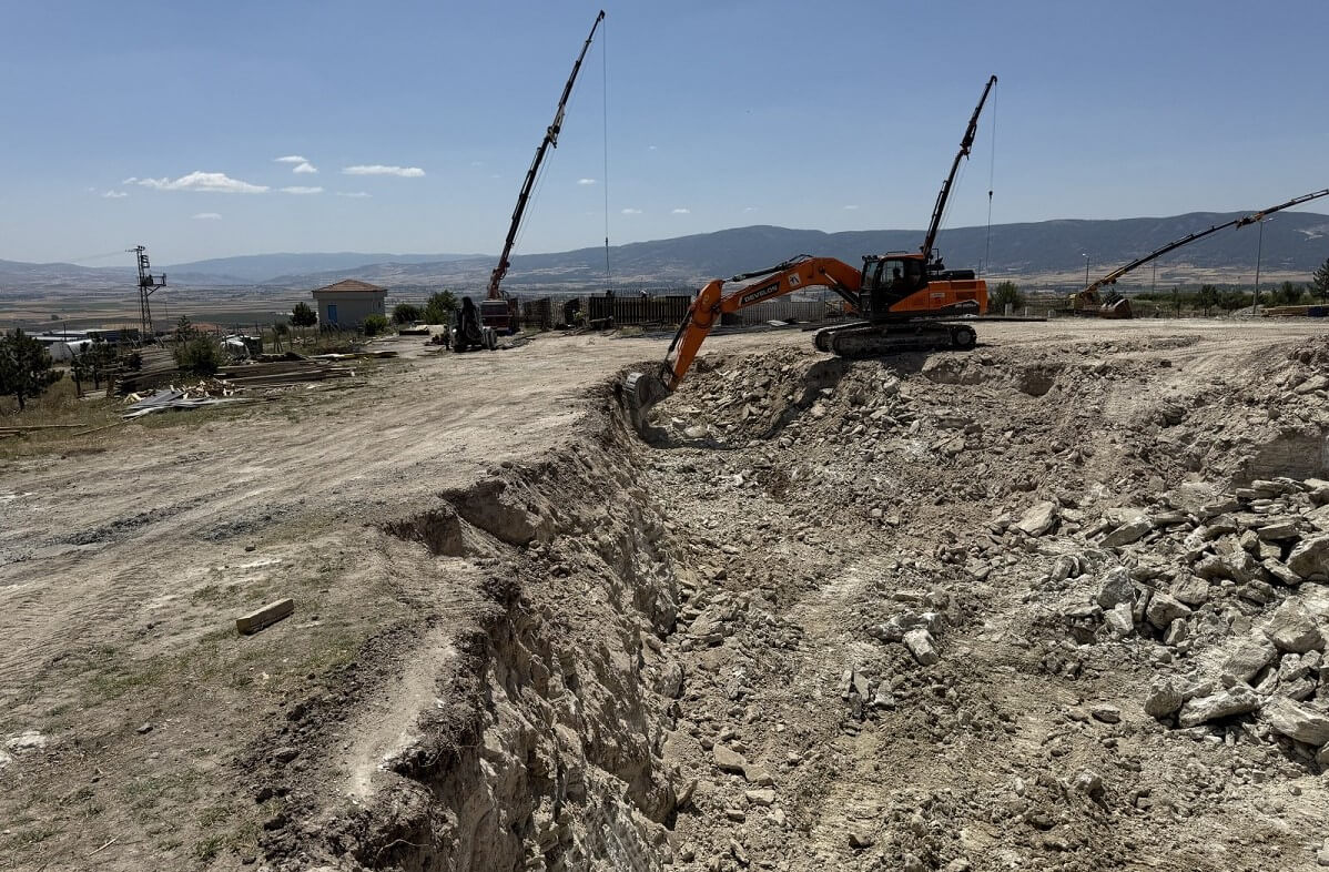 Çorum L Tipi Cezaevi için yeni su hattı işlemine başlandı (1)