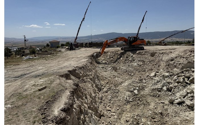 Çorum L Tipi Cezaevi için yeni su hattı işlemine başlandı (1)