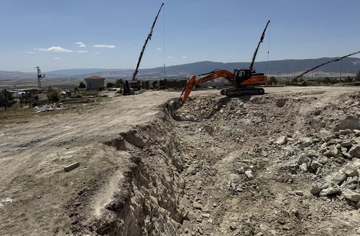 Çorum L Tipi Cezaevi için yeni su hattı işlemine başlandı (1)