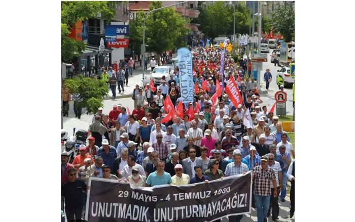 Çorum Olaylarını anma yürüyüşü (Arşiv)