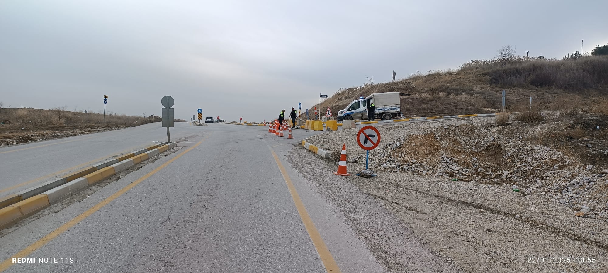 Çorum Sanayi Sitesi 19. Caddede yol çalışmaları (2)