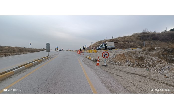 Çorum Sanayi Sitesi 19. Caddede yol çalışmaları (2)