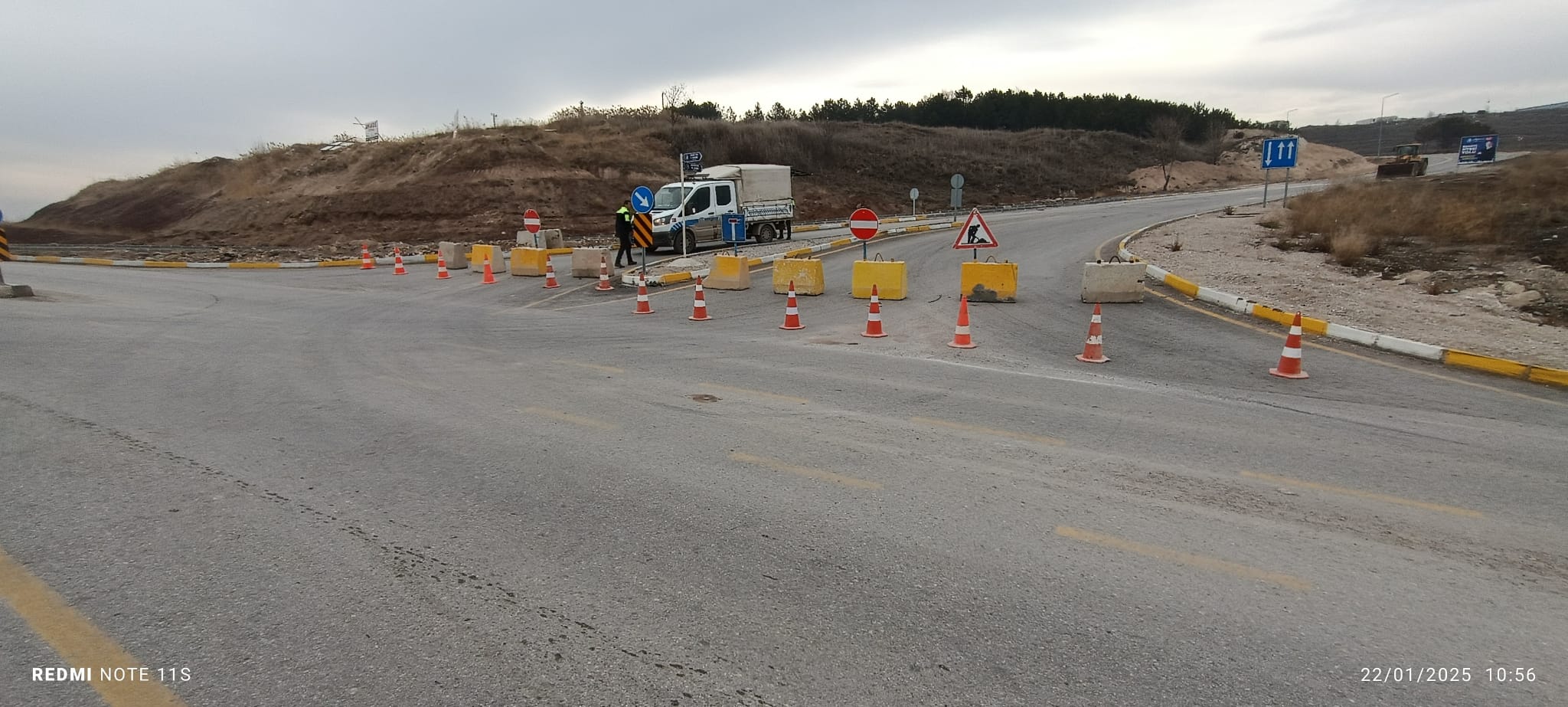 Çorum Sanayi Sitesi 19. Caddede yol çalışmaları (3)