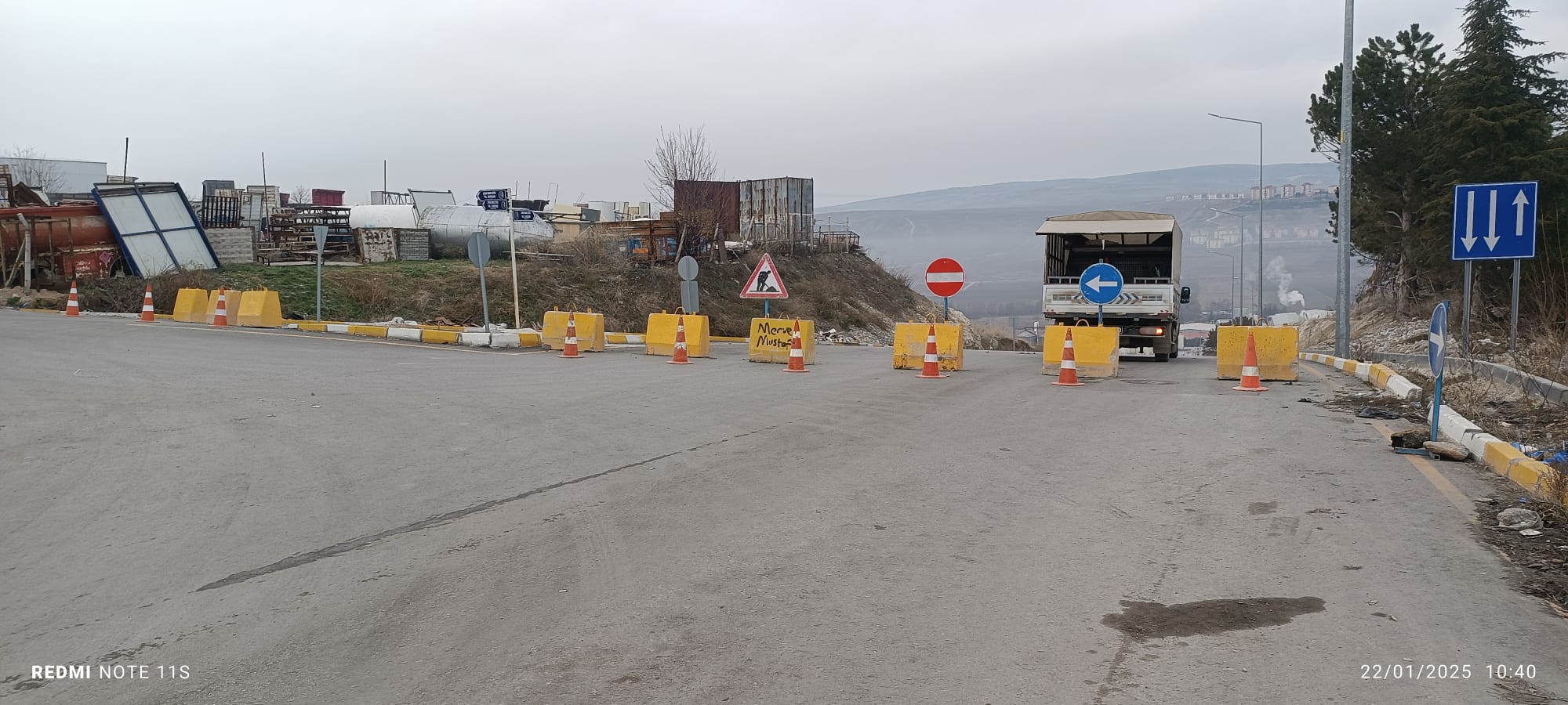 Çorum Sanayi Sitesi 19. Caddede yol çalışmaları (4)