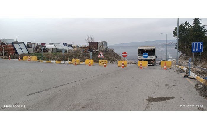 Çorum Sanayi Sitesi 19. Caddede yol çalışmaları (4)