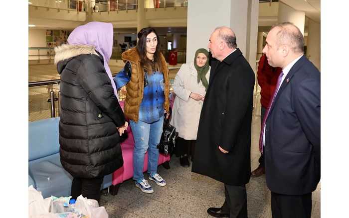 Çorum Valisi Ali Çalgan, yaralı polisin ailesiyle görüştü 2