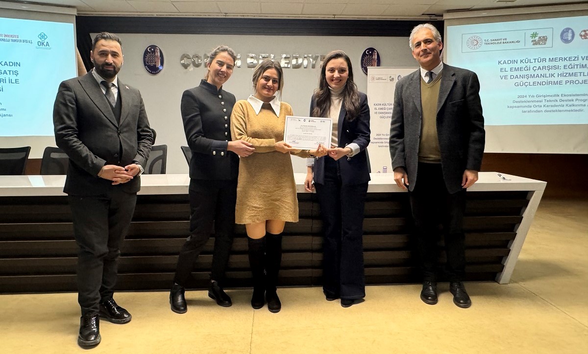 Çorum'da 20 kadın girişimci sertifika aldı (2)