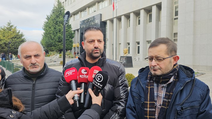 Çorum'da basın mensupları, korumalar hakkında suç duyurusunda bulundu (3)