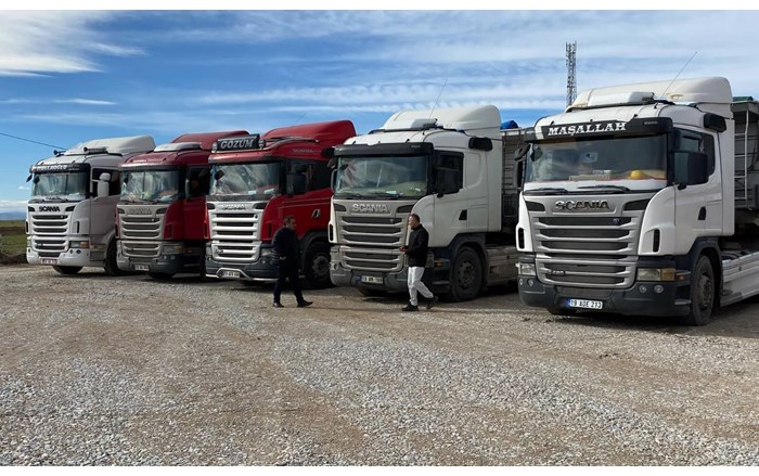 Çorum'da kamyoncu ve nakliyeci esnafı yeni kooperatif kurdu (1)