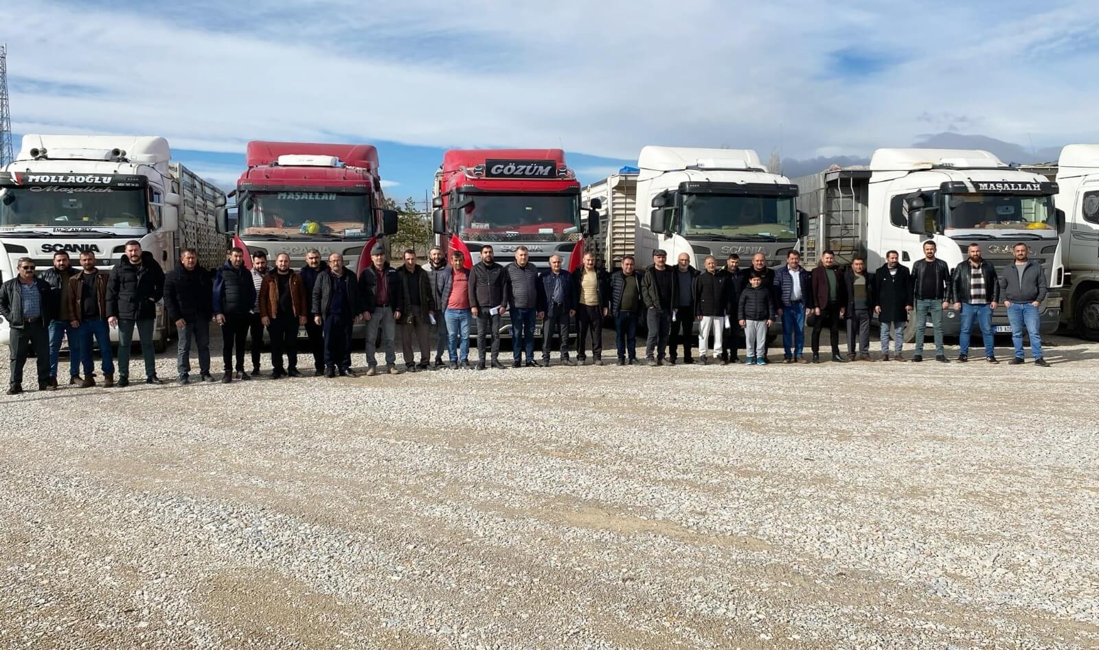 Çorum'da kamyoncu ve nakliyeci esnafı yeni kooperatif kurdu (3)