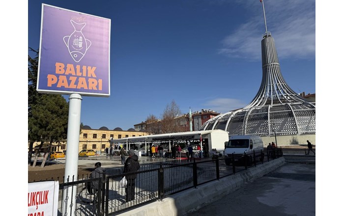 Çorum'da yeni Balıkçılar Pazarı hizmete hazır