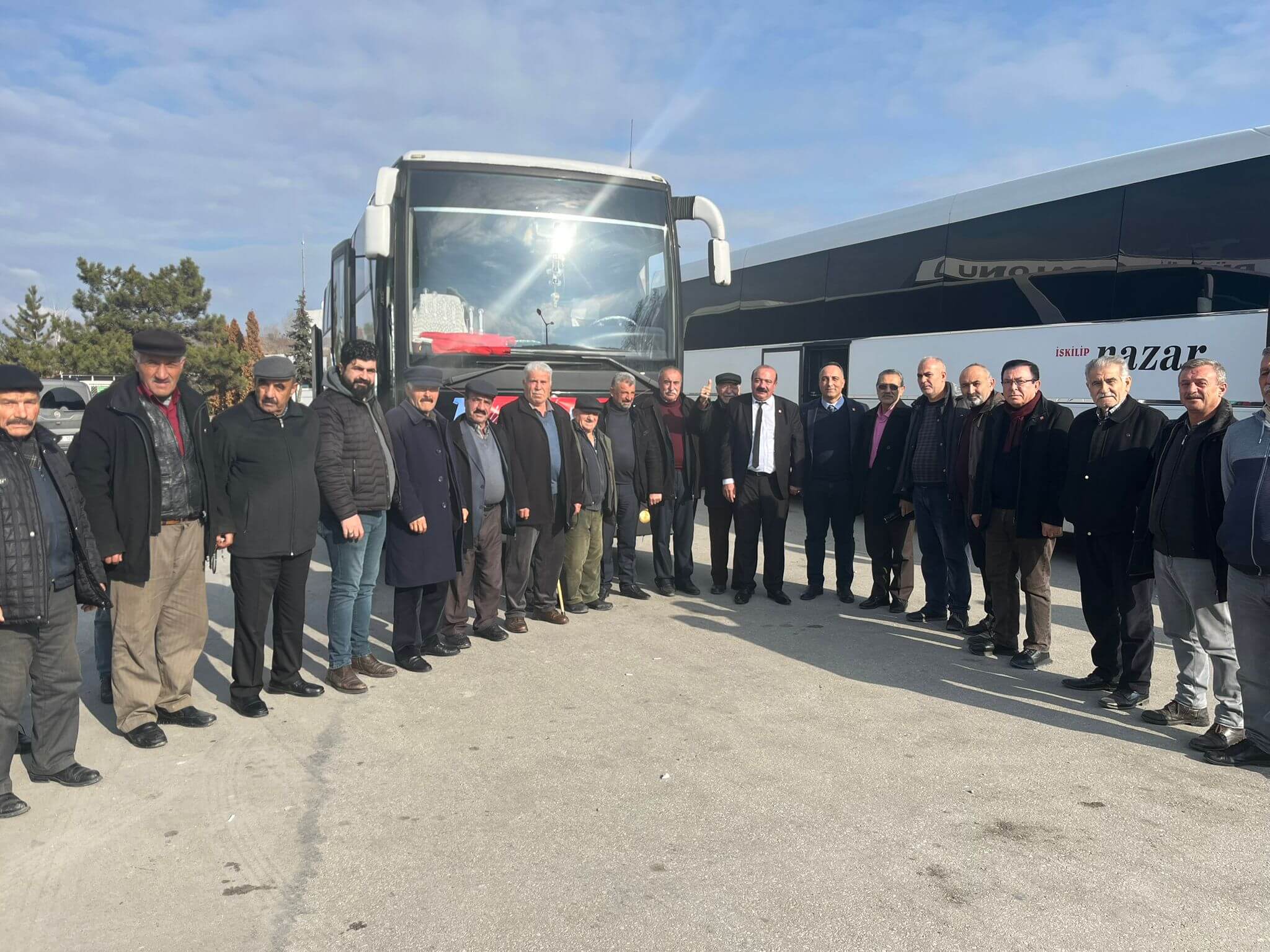 Çorumlular, CHP'nin Tandoğan mitingine destek verdi