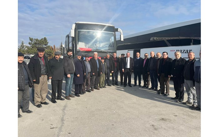 Çorumlular, CHP'nin Tandoğan mitingine destek verdi