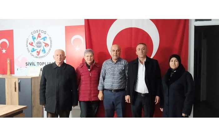 ÇOSTOG Başkanı İlhan Kılıç, Birleşik Emekliler Sendikası yönetimini ağırladı