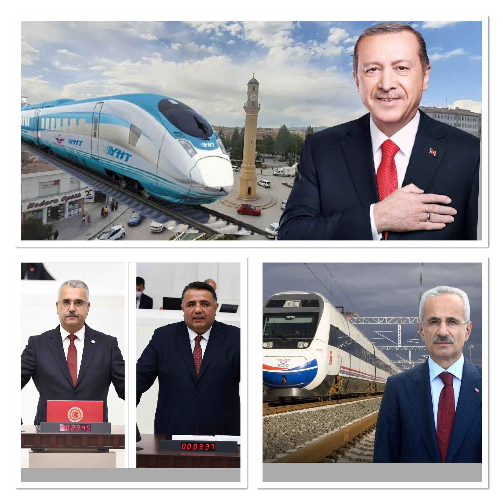 Delice Çorum aracı hızlı tren projesi ihaleye çıkıyor