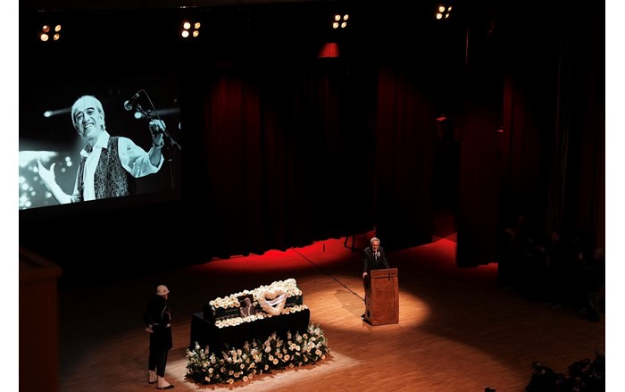 Edip Akbayram için Cemal Reşit Rey Konser Salonu'nda tören düzenlendi (1)