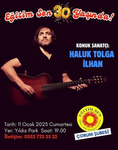 Eğitim Sen Çorum Şubesi, sendikanın kuruluşunun 30. Yıldönümünü kutlayacak