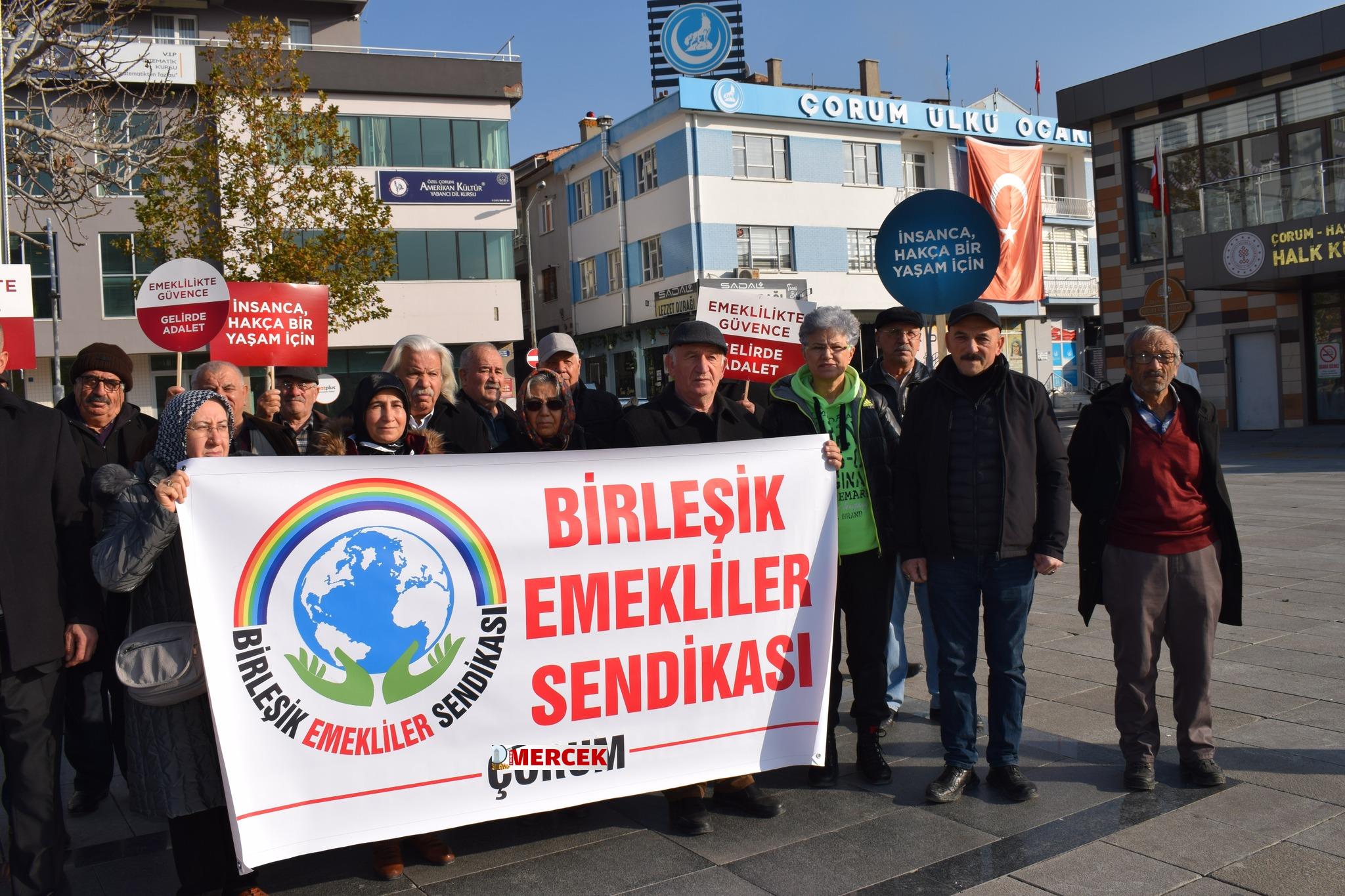 Emekliler, hükümetten taleplerini sıraladı