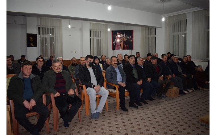 Eşençay köylülerinin düzenlediği ceme katılım yoğun oldu (2)