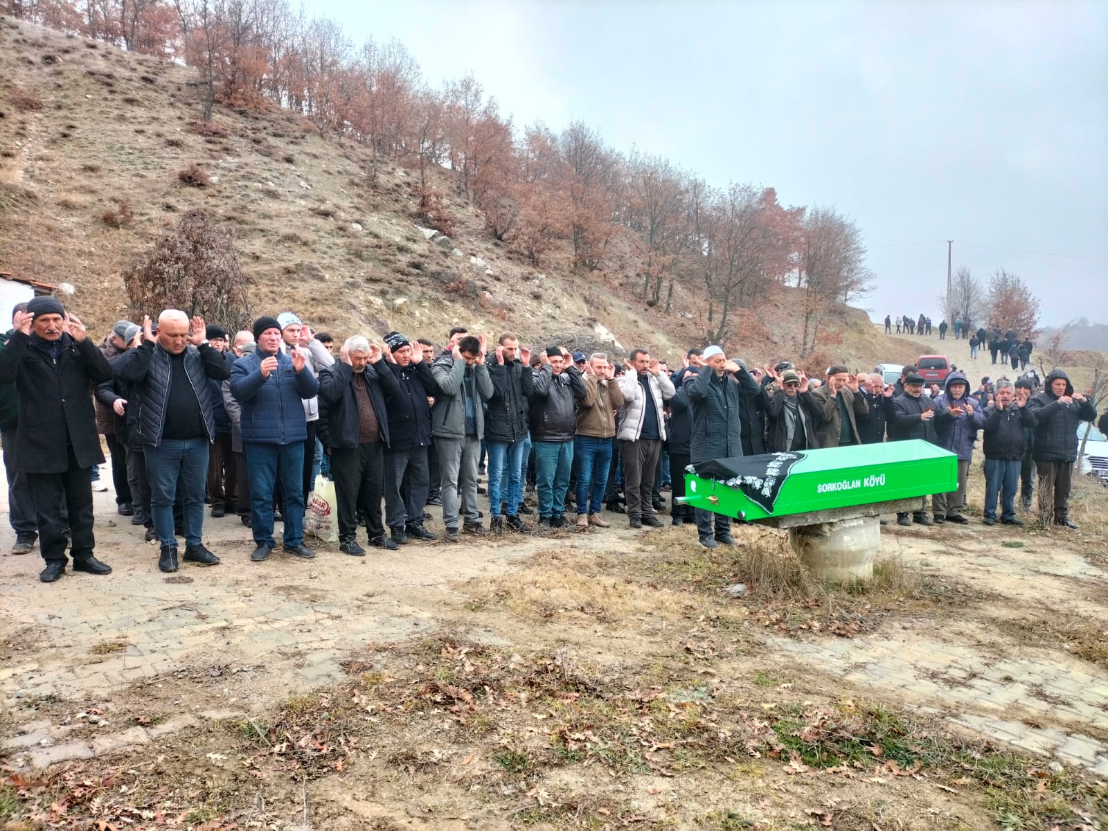 Fatma Atak için Sorkoğlan Köyü'nde cenaze töreni düzenlendi