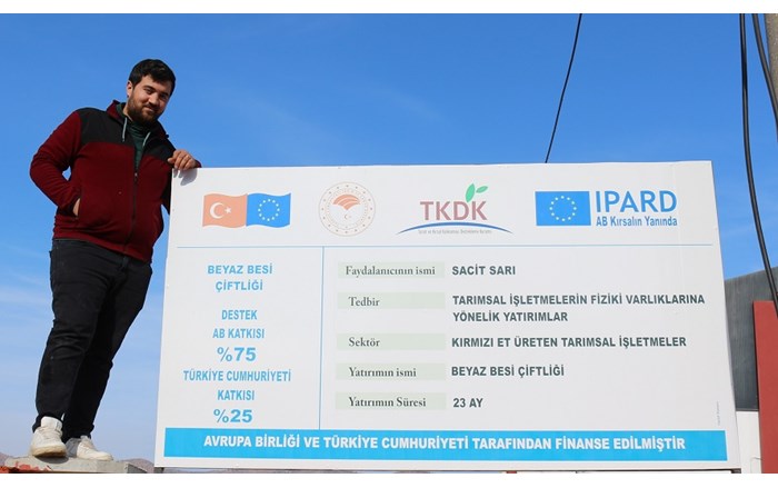 Genç yatırımcı, TKDK projesiyle 2,9 milyon liralık yatırımı için 1 milyon 665 bin lira hibe aldı (2)