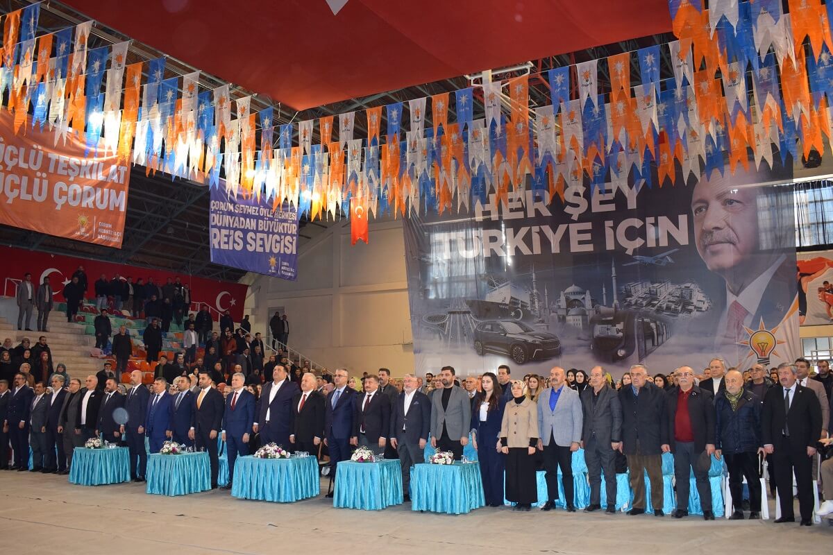 Genel kurul, saygı duruşu ile başladı