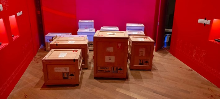 Güney Kore’ye giden eserler, Çorum Müzelerine dönüş yaptı. (1)