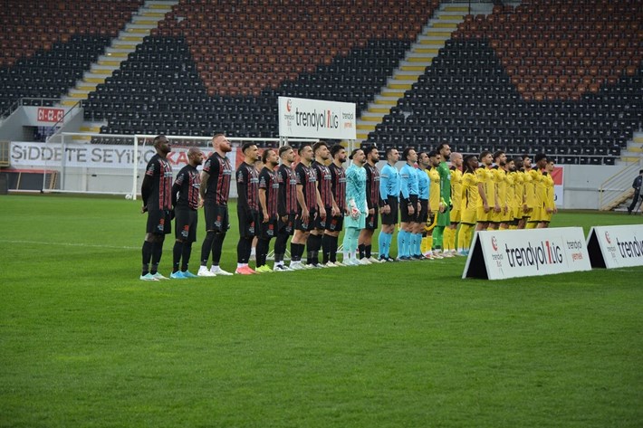 Her iki takım da maça iddialı çıktı