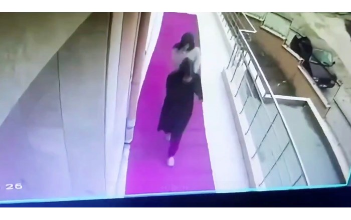 Hırsızlık anı kameralar tarafından tespit edildi