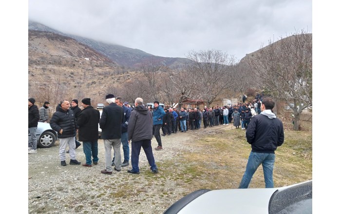 Hüseyin Ergen, Üçköy Köyü'nde son yolculuğuna uğurlandı