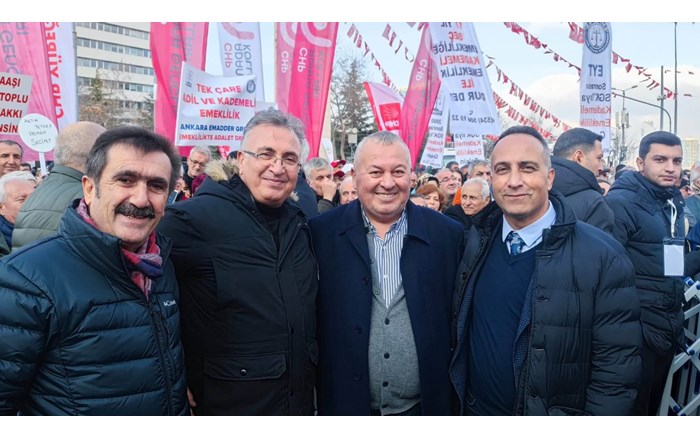 İlçe Belediye Başkanları mitingde hazır bulundu