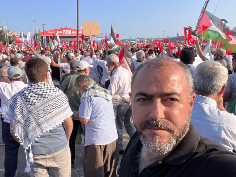 İstanbul Üsküdar Meydanı’nda düzenlenen Özgür Gazze Mitingi'ne, Çorum'dan da geniş bir katılım sağlandı (4)