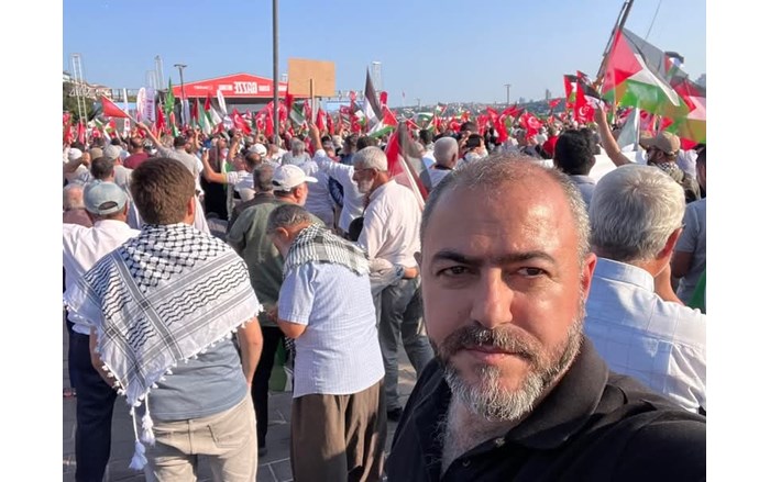 İstanbul Üsküdar Meydanı’nda düzenlenen Özgür Gazze Mitingi'ne, Çorum'dan da geniş bir katılım sağlandı (4)