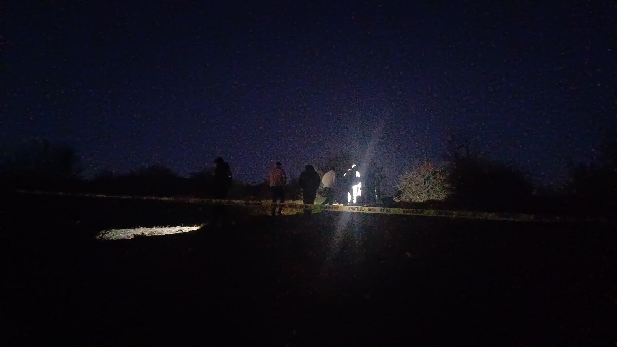 Jandarma ekipleri Hızırdede Köyü ormanlık alanında inceleme yaptı (1)