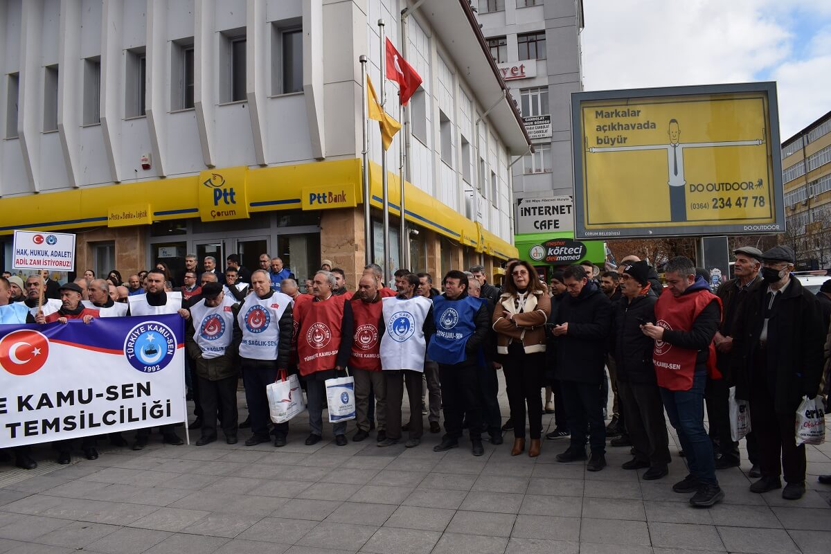 Kamu çalışanları ek zam ve refah payı istedi