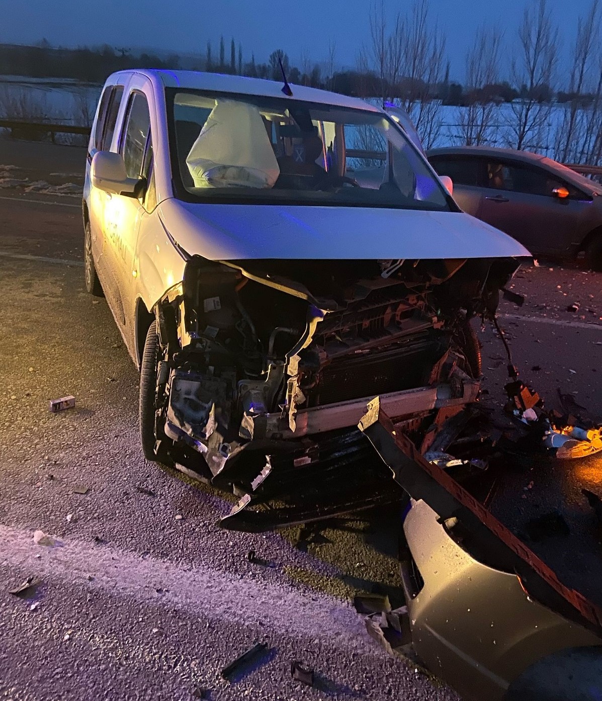 Kaza, Alaca ilçesi Çorum Yozgat karayolu Sincan köyü mevkiinde meydana geldi (2)