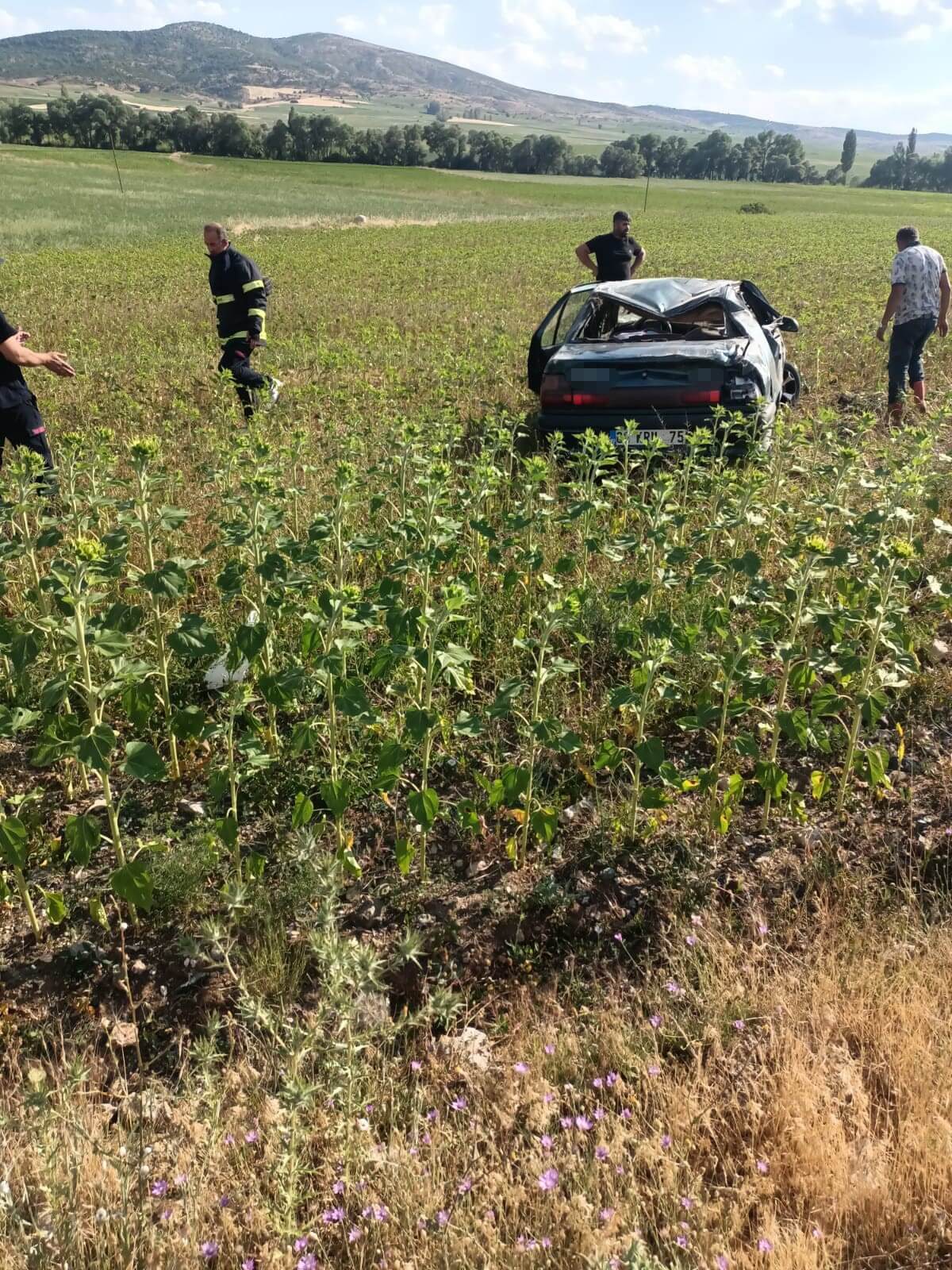 Kaza, Alaca ilçesi Küçükhırka ile Büyükhırka köyleri arasındaki yolda meydana geldi. (2)