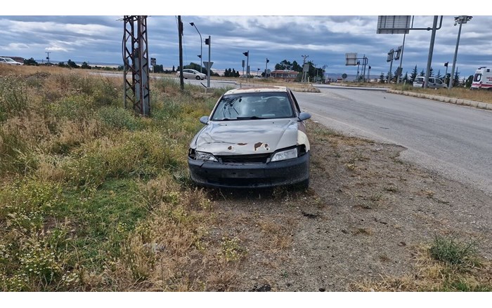 Kaza, Alaca ilçesi Sungurlu Zile karayolu mezbahane kavşağında meydana geldi (2)