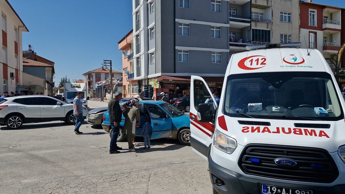 Kaza, Alaca ilçesi Zile Caddesi'nde meydana geldi