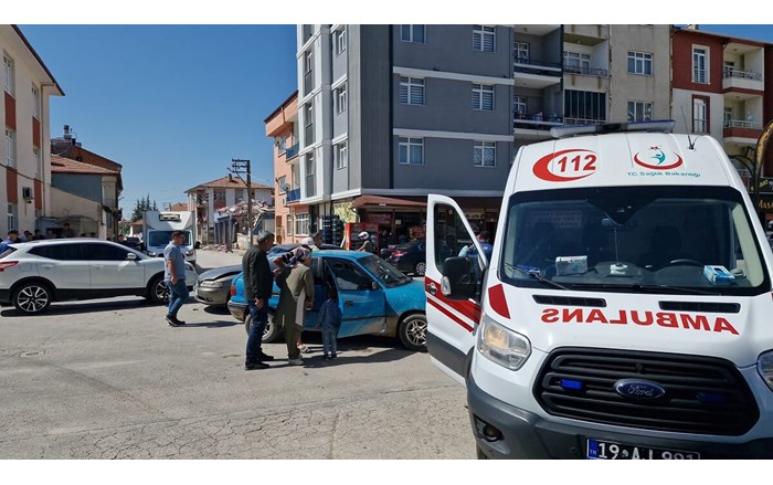 Kaza, Alaca ilçesi Zile Caddesi'nde meydana geldi