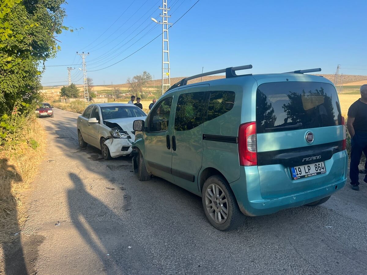 Kaza, Alaca ilçesine bağlı Akören köyünde meydana geldi (2)