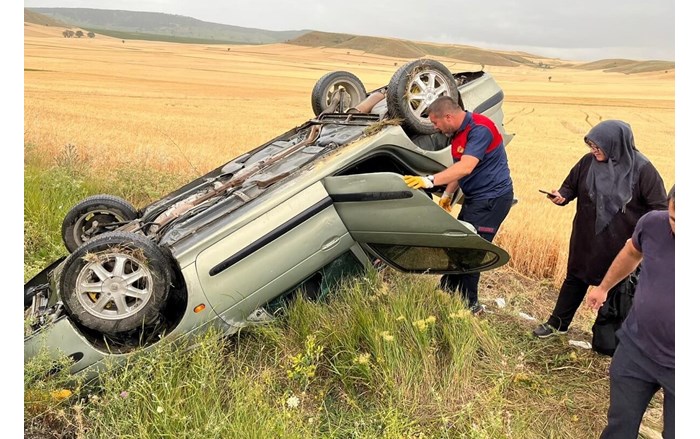 Kaza, Alaca Zile karayolu Çopraşık mevkiinde meydana geldi