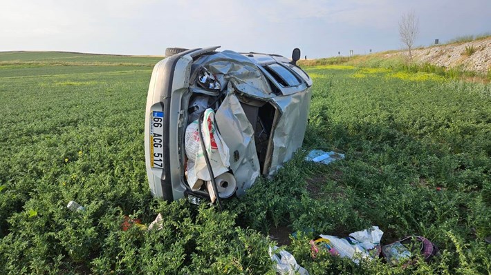 Kaza, Alaca’ya bağlı Koçhisar köyü yakınlarında meydana geldi (1)