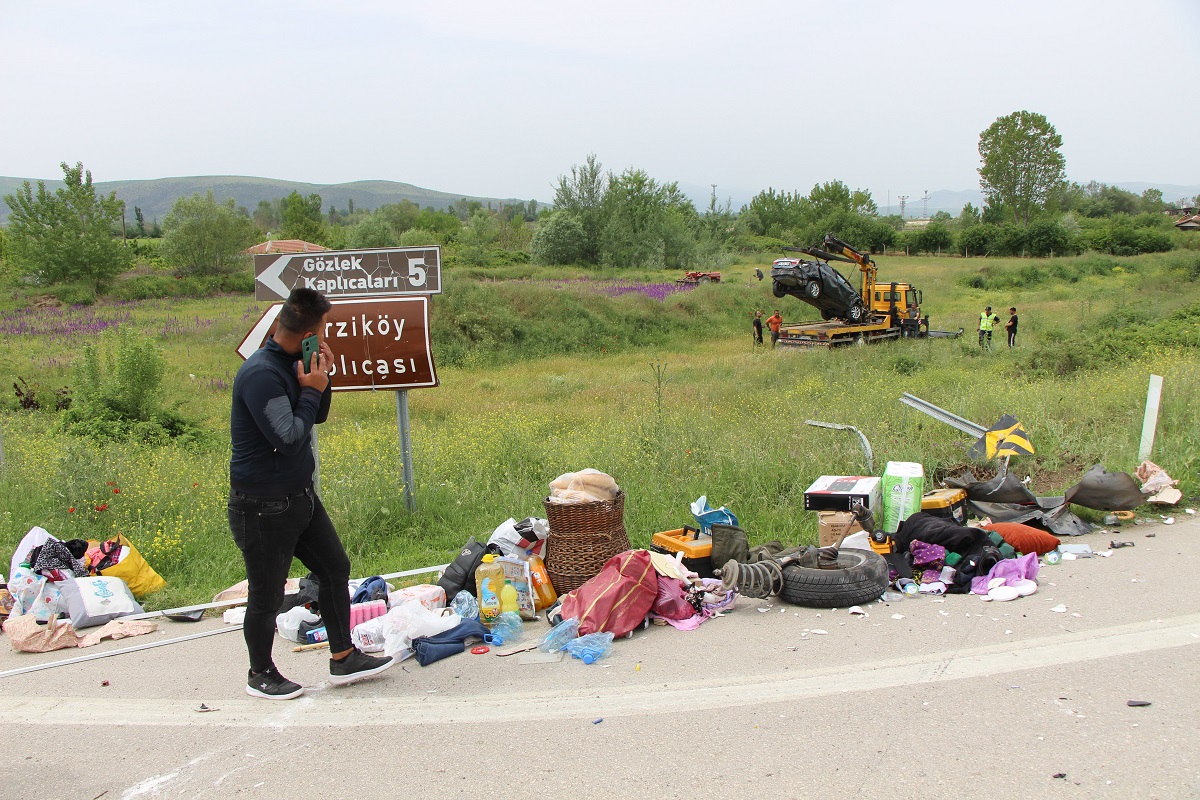 Kaza, Amasya – Çorum yolunda yaşandı (1)