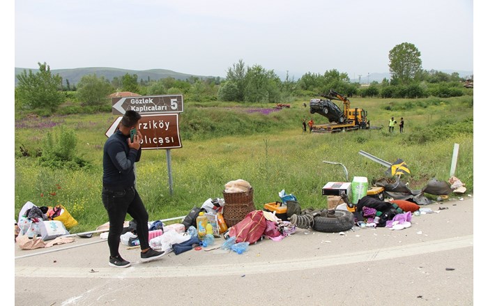 Kaza, Amasya – Çorum yolunda yaşandı (1)