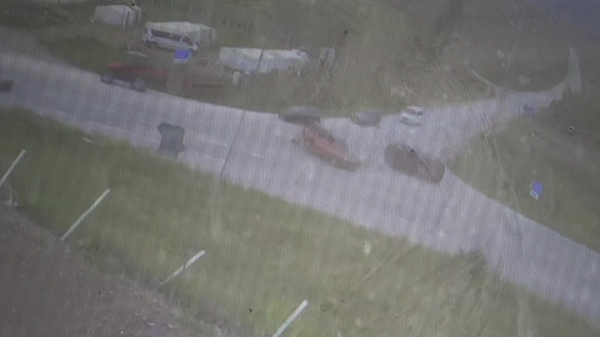 Kaza anı kameraya yansıdı (1)