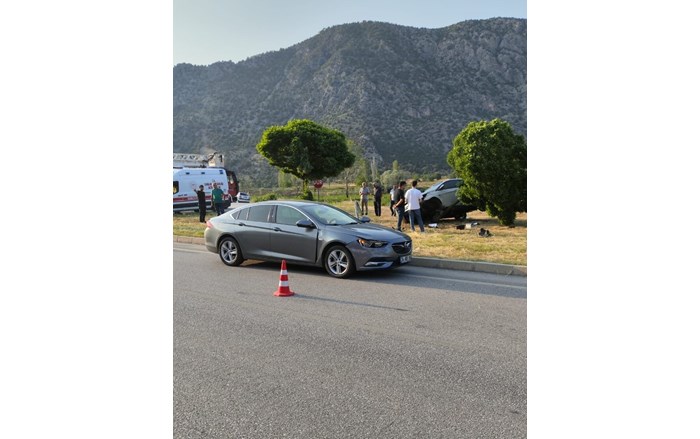 Kaza, Baldıran köyü Kumbel Mahallesi yol ayrımında meydana geldi (2)