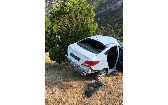 Kaza, Baldıran köyü Kumbel Mahallesi yol ayrımında meydana geldi (3)