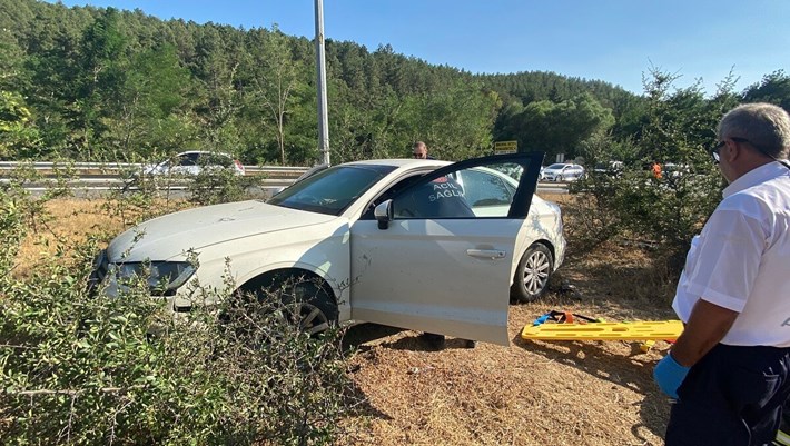 Kaza, Çorum Samsun karayolu Hasan Zahir mevkiinde bulunan kavşakta meydana geldi (1)