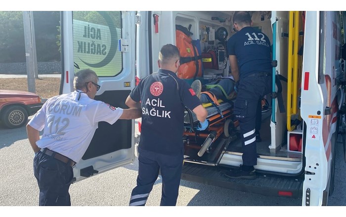 Kaza, Çorum Samsun karayolu Hasan Zahir mevkiinde bulunan kavşakta meydana geldi (2)